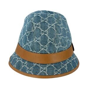 Gucci Monogram Denim Hat